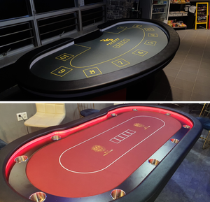 홀덤테이블 천갈이 - 고급 원단 사용 테이블 이미지